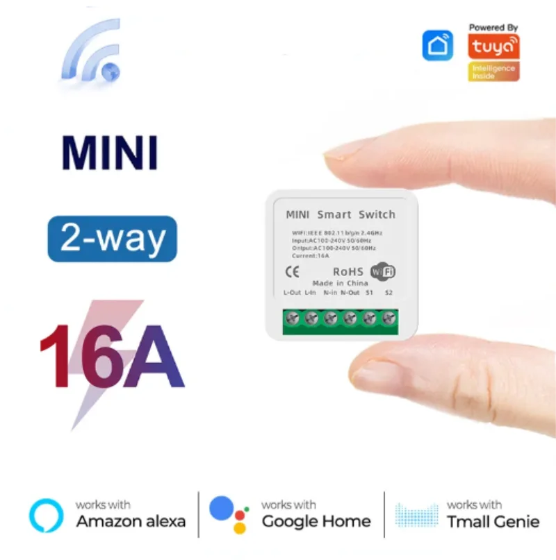 TUYA MINI 16A WIFI SWITCH SMART LIFE APP