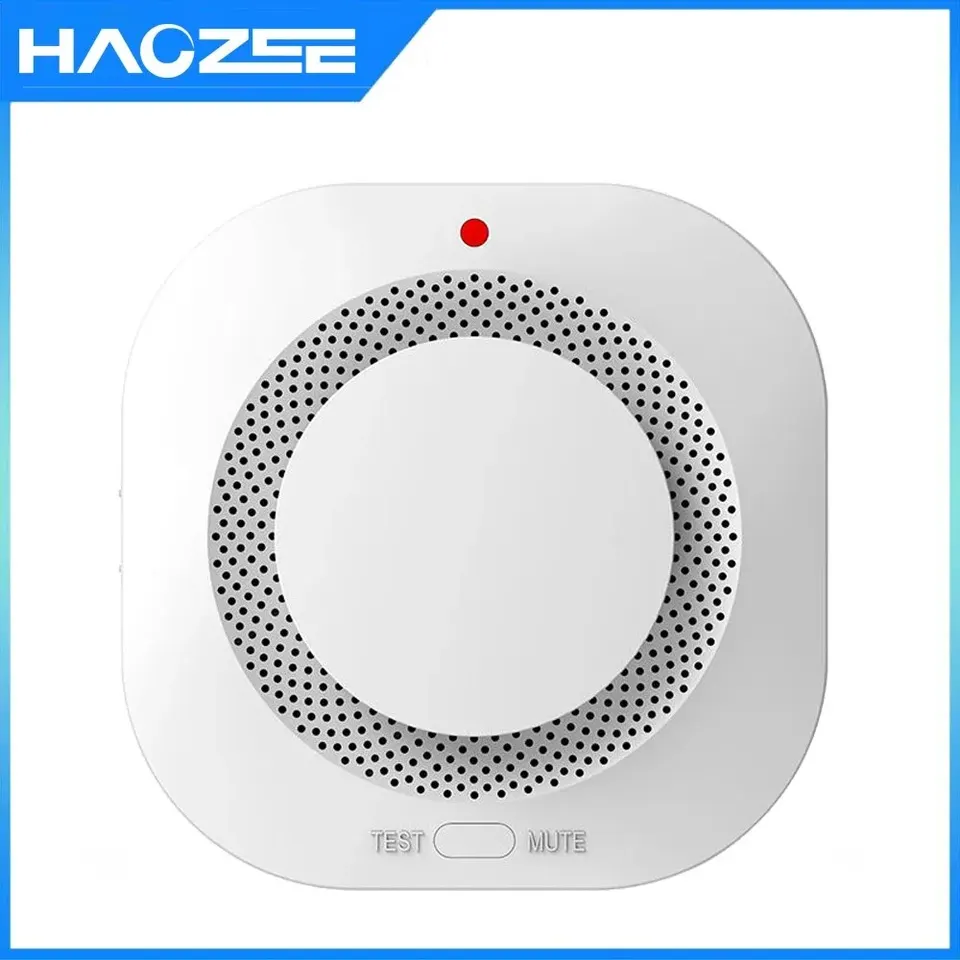 TUYA SMART ZIGBEE/WIFI SMY Detector Detector Smart Fire Fire Ochrana Domáci bezpečnostný alarm zvuku zvuku Alarm Control Alarm