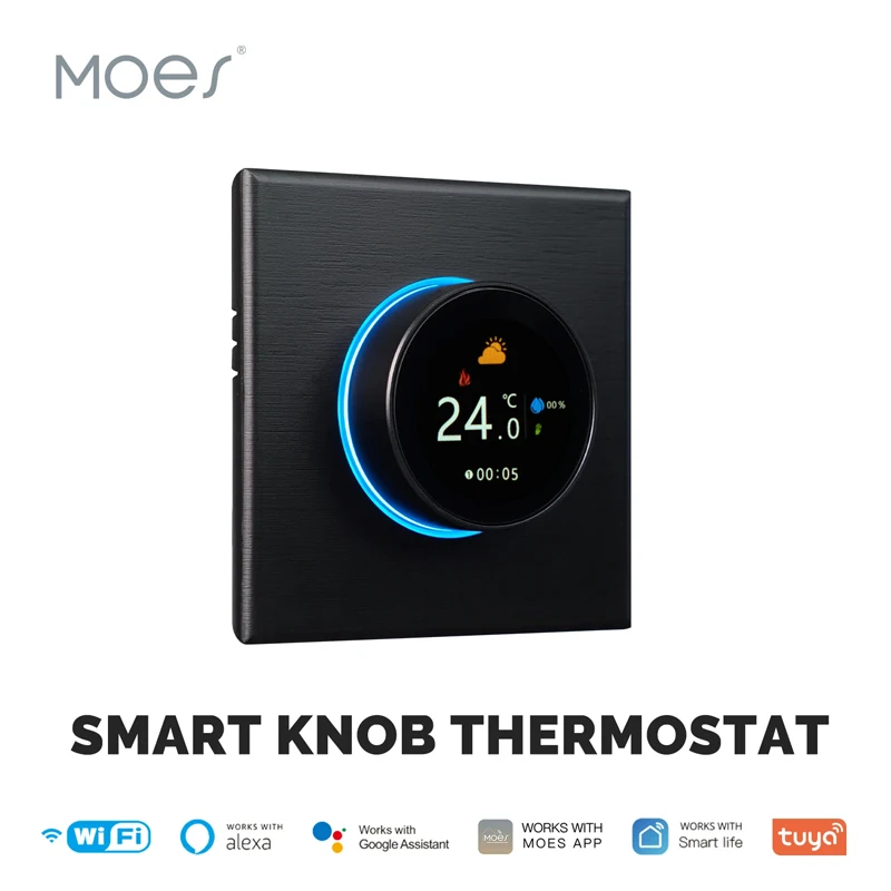 Tuya wifi inteligentné vykurovacie gombík Termostat Termustat Ovládač pre elektrické vykurovanie vodného plynov