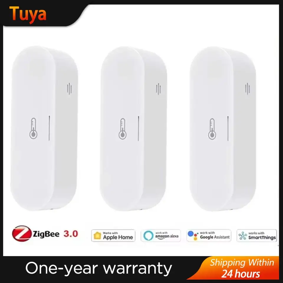 TUYA WIFI Teplota a vlhkosť snímač ZIGBEE SMART HOME HOMETNÉ OVLÁDANIE Hlasu hlasu používané v spojení s Alexa GOOGL