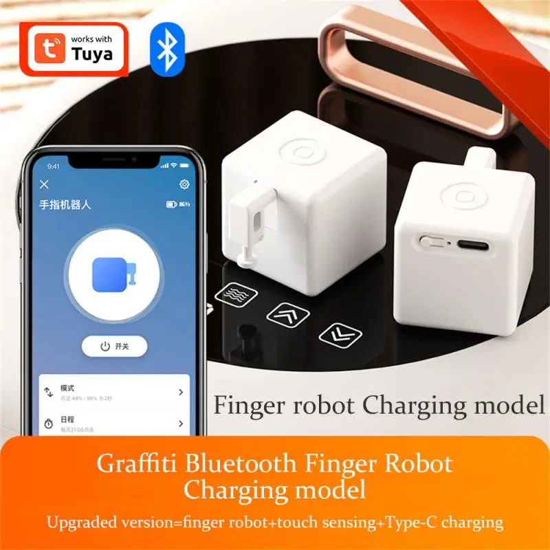 Tuya Zigbee Bluetooth Fingerbot plus robotický tlačidlo prepínač Bot Smart Home práca s Alexou Google Home Smart Life App