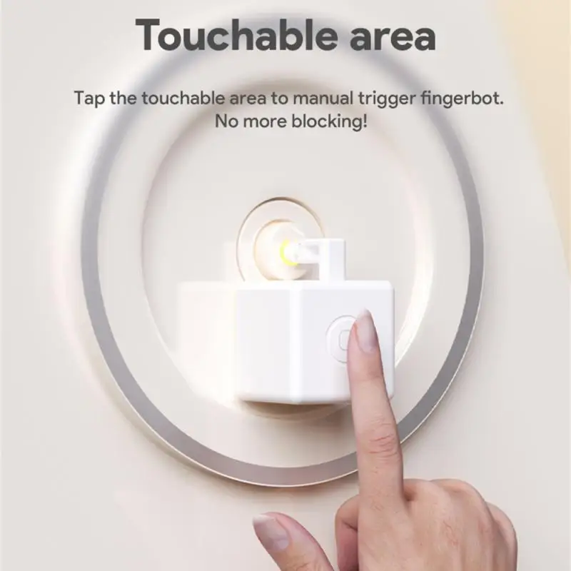 TUYA ZIGBEE SMART FINGBOT PLUS PLUSKÝ SPÍNAČ PLAČKA Platenec dotykový režim Fingerbot Smart Life App