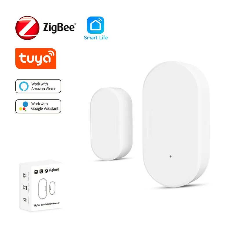 TUYA ZIGBEE SMART MINIDOOROVÉ ZÁVODY SNÚCIE SNÚTORNÉHO DVEROV OTVORENÉ ZATVORENÉ DETICTORY