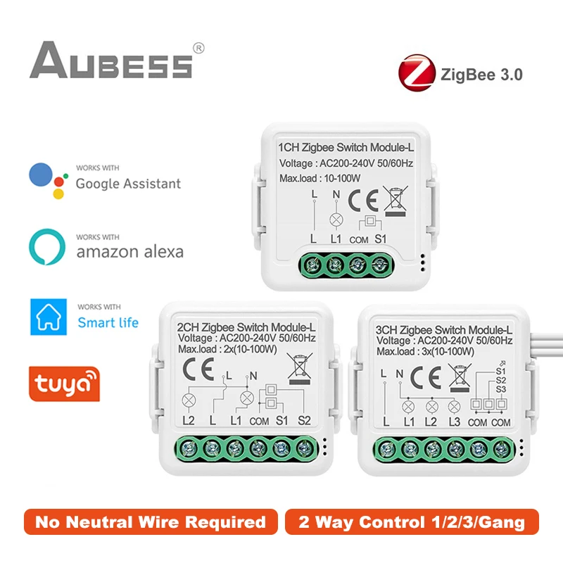 TUYA ZIGBEE SMART SWINT ŽIADNE NIE JE POŽIADAVKA NEVYHĽADÁVAJÚCE DRUJA 1/2/3