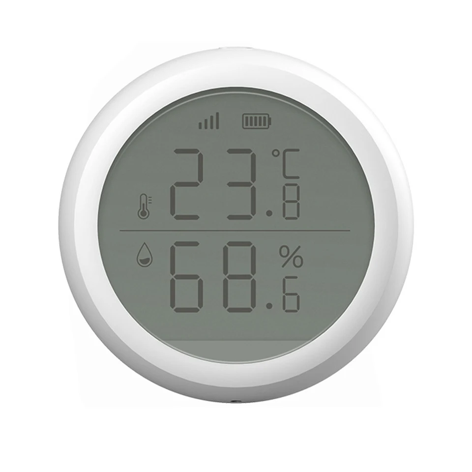 TUYA ZIGBEE Teplota a detektor vlhkosti Viacnásobné režimy teploty inteligentný hygrometer detektora vnútornej vlhkosti