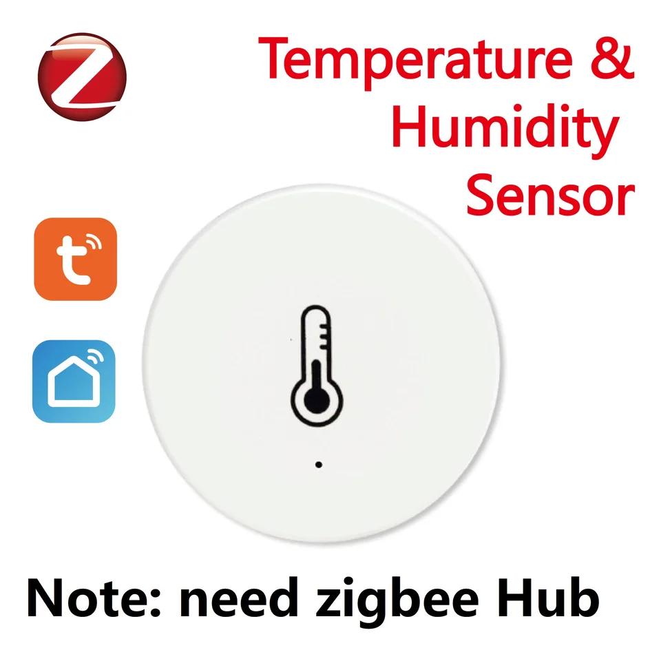 TUYA ZIGBEE Teplota a vlhkosť pracujú s Alexa Google Home Smart Home Smart Life Life/TUYA SMART App Control