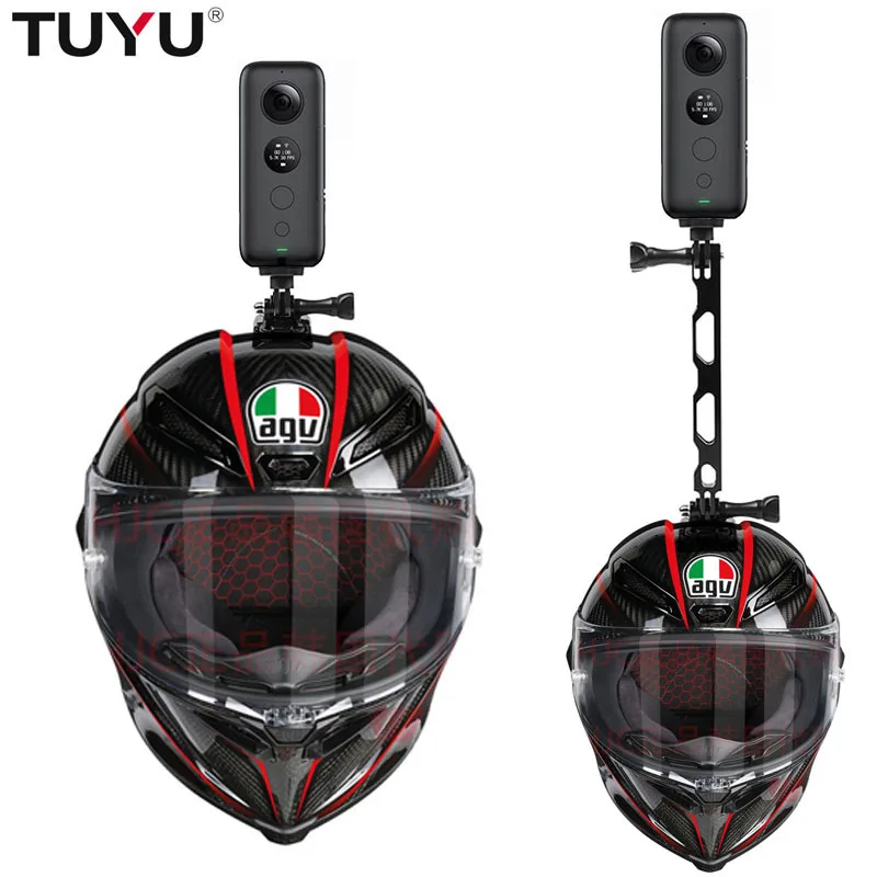 Tuyu Insta 360 One X Sports Camera Motorcycle Helma Stand pre Insta 360 One X Ski prilba stojan extrémne športové doplnky