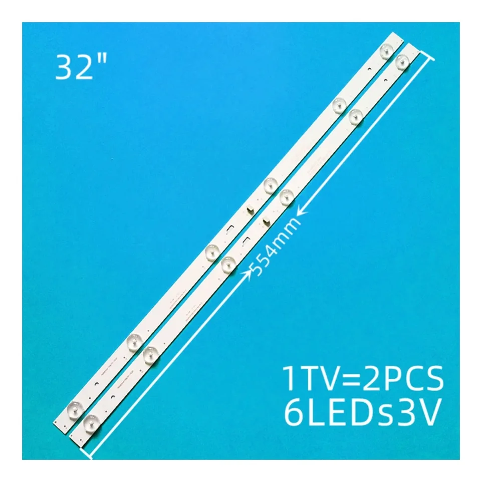 TV LAMS LED podsvietené prúžky pre Thomson T32D19DHS-01B BAR KIT LED Band JL.D32061330-004AS-M 4C-LB320T-JF3 4C-LB320T-GY6 Pravílá
