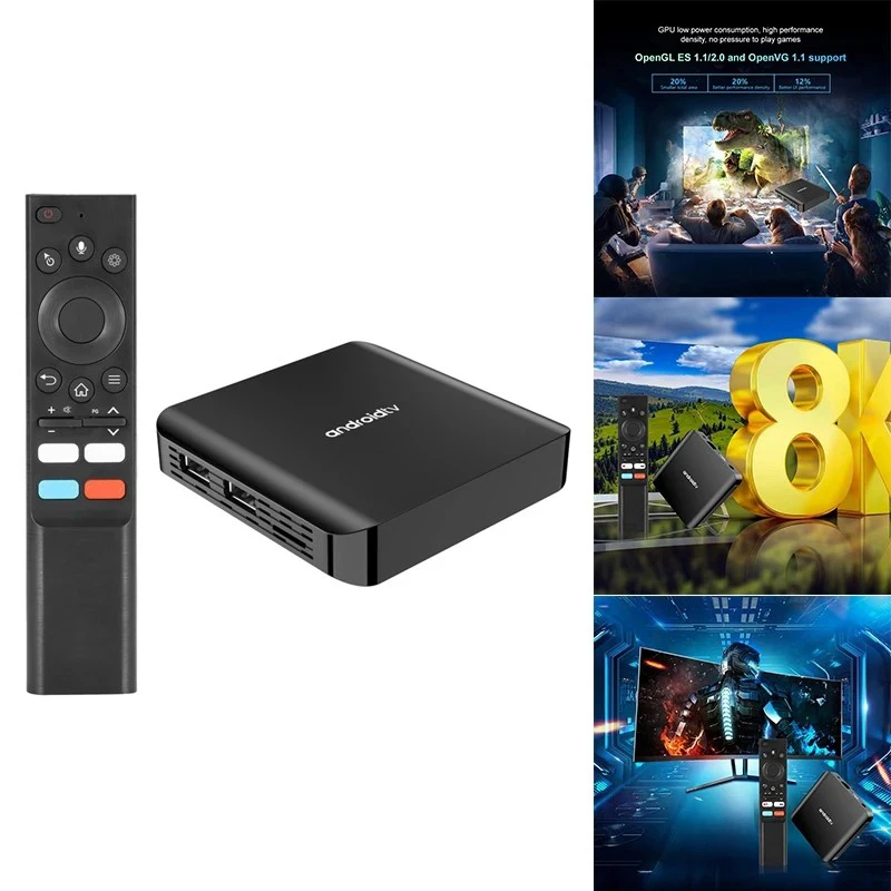 TV98 ATV plus inteligentné televízorové boxy Allwinner H313 4G 5G Dual WiFi BT5.0 Android 14 8K 4K HD Play