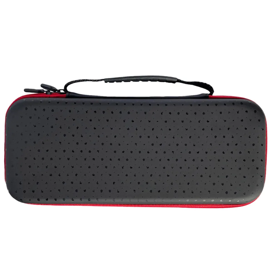 Tvrdo prenášanie puzdrového nárazu vrecka s vreckovým vreckom so sieťou a hernými slotmi pre ovládač Nintendo Switch Hori Split Pad Pro Controller