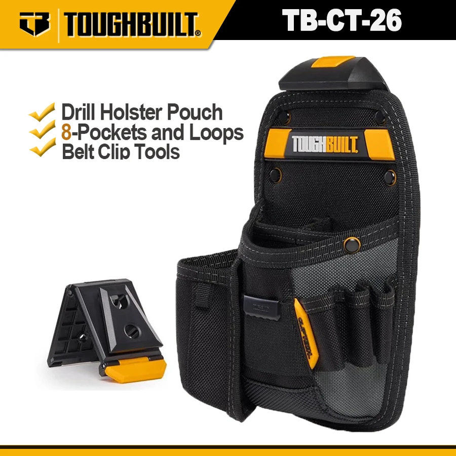 Tvrdo vyrobené Univerzálne puzdro TB-CT-26 TB-CT-26 Univerzálne vreckové vreckové dopadové puzdro pre náradie 24 x 16 x 5 cm