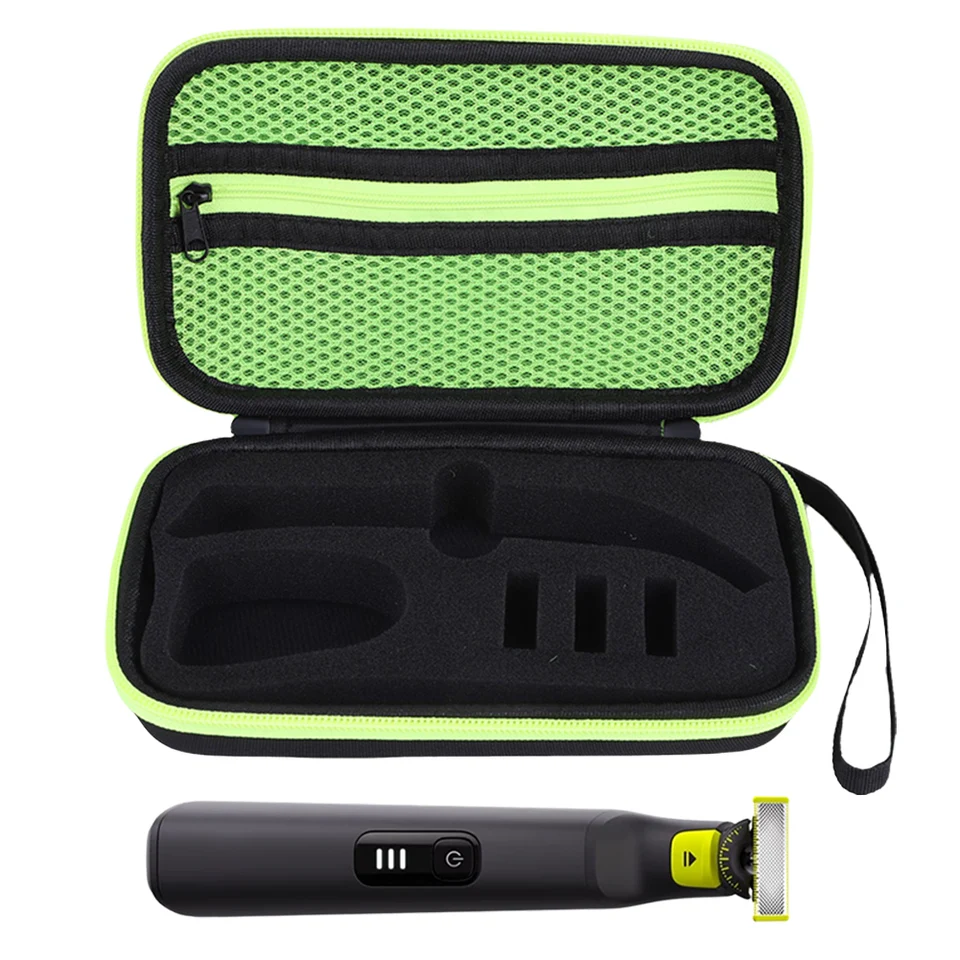 Tvrdé cestovné puzdro Elektrický zastrihávací holiaci strojčeka Cestovné puzdro prepravovanie tašky pre Philips Oneblade Pro a príslušenstvo