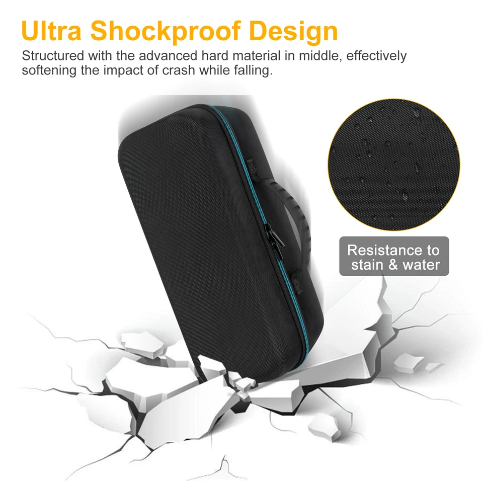 Tvrdé cestovné puzdro Ochranné puzdro Protective Puzdro Anti-Scratch s ramenným popruhom pre nový prenosný reproduktor Bose SoundLink Max