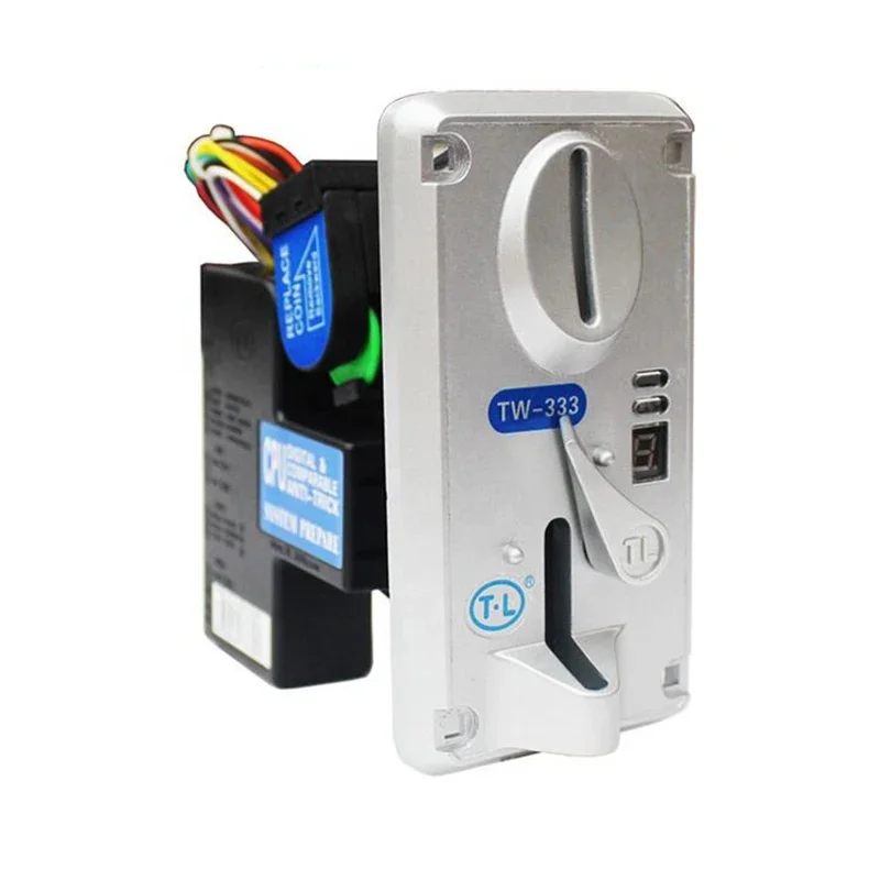 TW-333 Front Entry Jedna hodnota Porovnateľná minca akceptorový token selektorový mech pre arkádový herný kabinet automaty