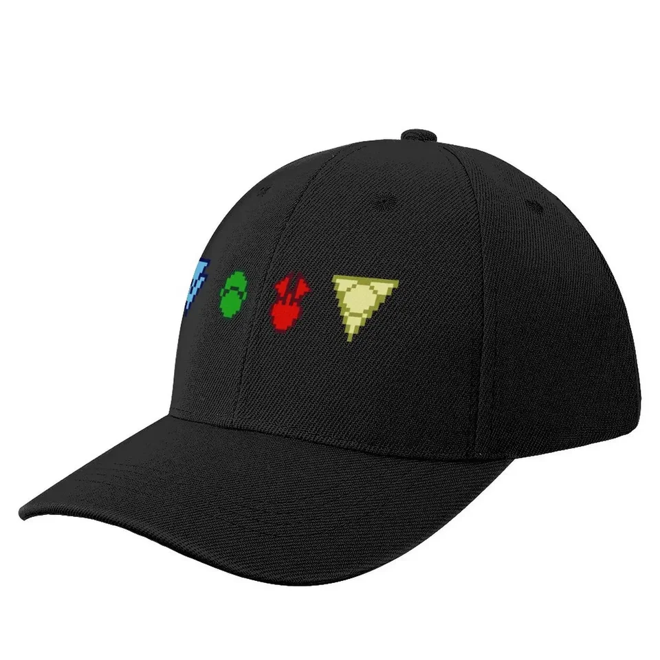 Twilight Imperium Technology Symboly Pixel Art Baseball Cap Beach výlet vintage pánske čiapky dám