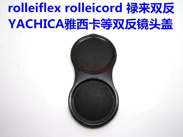 Twin-Lens Front Cap Cover Hood Cover Ochranca Silikón pre Rollei Rolleiflex T, Rolleiflex MX, Rollecord, Minolta Autocord Camera