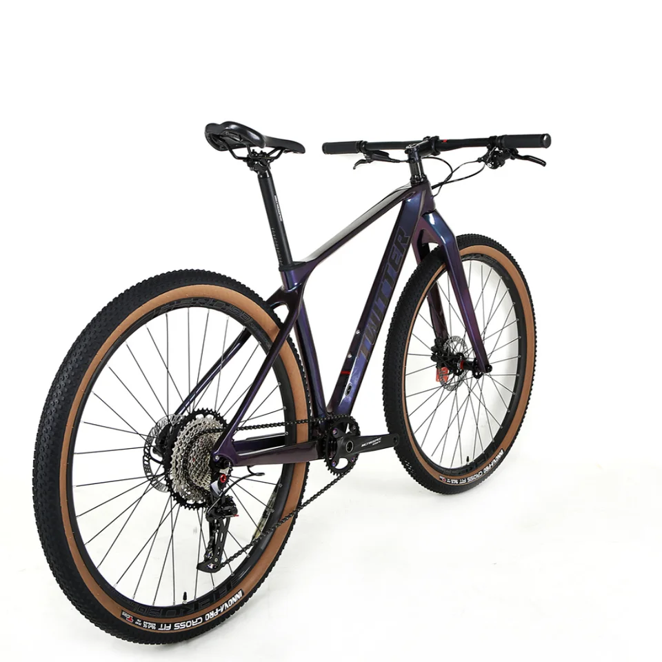 Twitter M6 Bicycle uhlíkové vlákno Rigidná vidlica cez nápravu B00st Disc Brzdenie 148 mm MTB 13S/24S uhlíkové vlákno MTB 27,5/29er Mountain Bike Bike