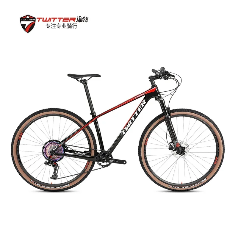 Twitter Storm2.0 M6100-12S Hydraulické kotúčové brzdy XC Karbon Mountain Bike 27,5/29in 