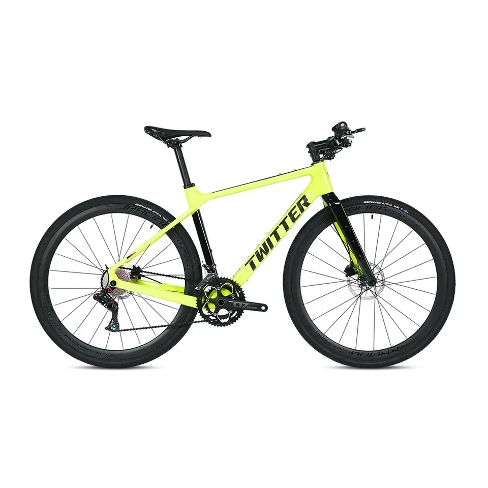 Twitter štrk x rs-24s rovná kmeňová karbonická cesta bicykla kolektívna brzdová bicykel bicykle bicicleta de montaña 700*40c велосипедная вилка