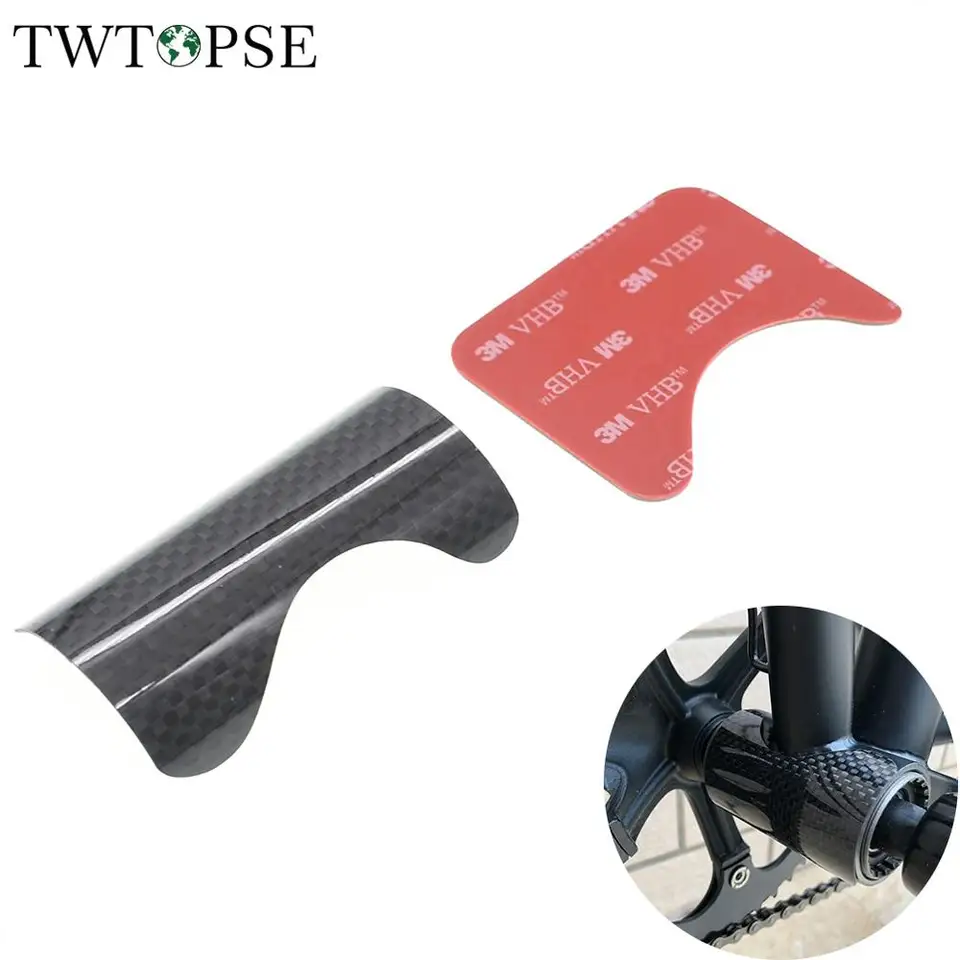 Twtopse uhlíkový bicykel Ochranca pre bromptonový skladací bicykel spodná držiak BB STRACKER OBCHODOVANIE OBCHODU PRE 3SIXTY