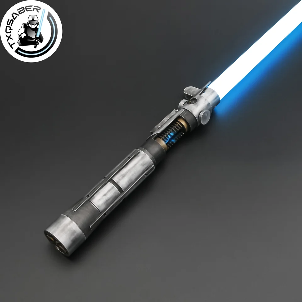 Txqsaber svetelný meč SK1 zvetraný ťažký dueling laserový meč meč kovový pätký hil hladký hojdací blaster farebné farby Zmena hračiek mečov svetla