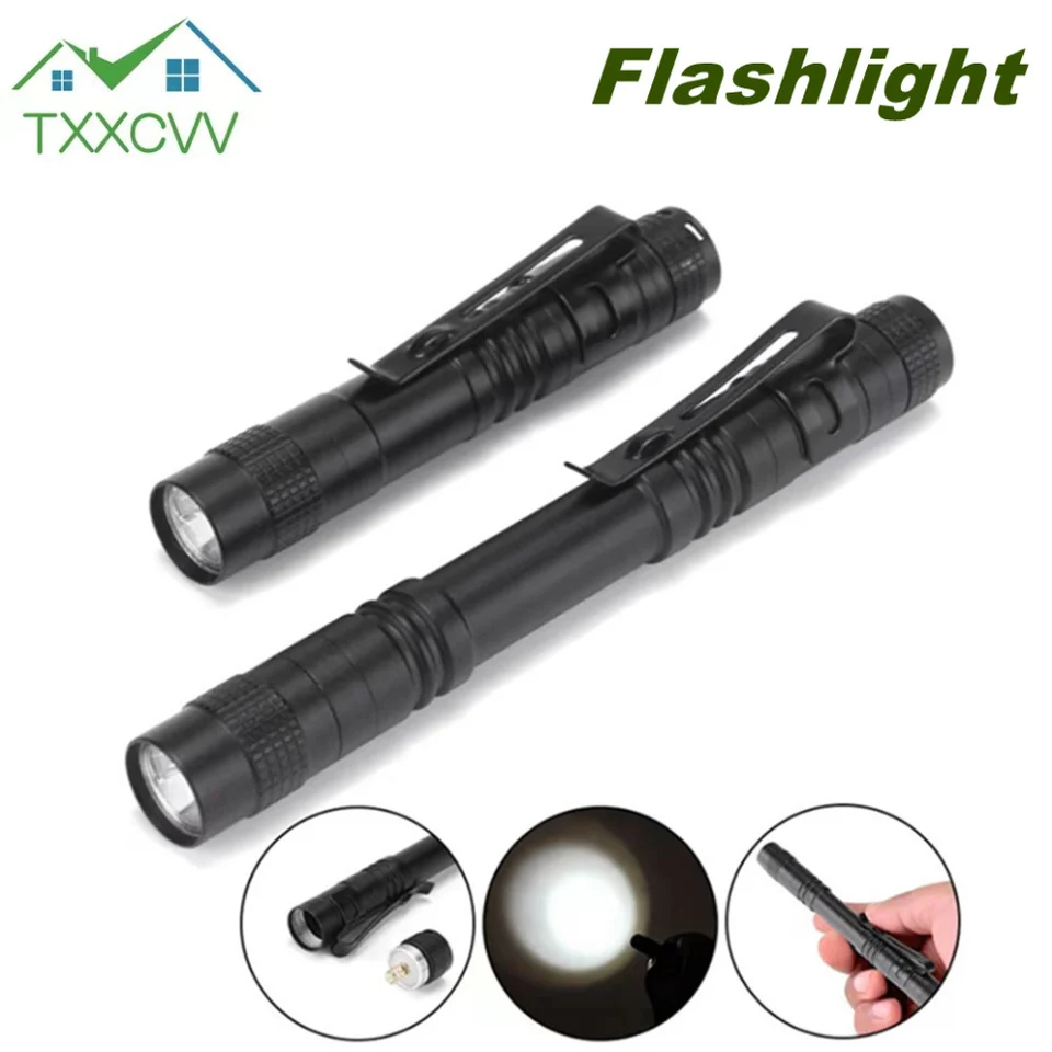 TXXCVV D5 LED LED baterka PEN LIGHT Mini Prenosná 1000 lumens 1 prepínač LED baterka pre zubného lekára a pre kemping