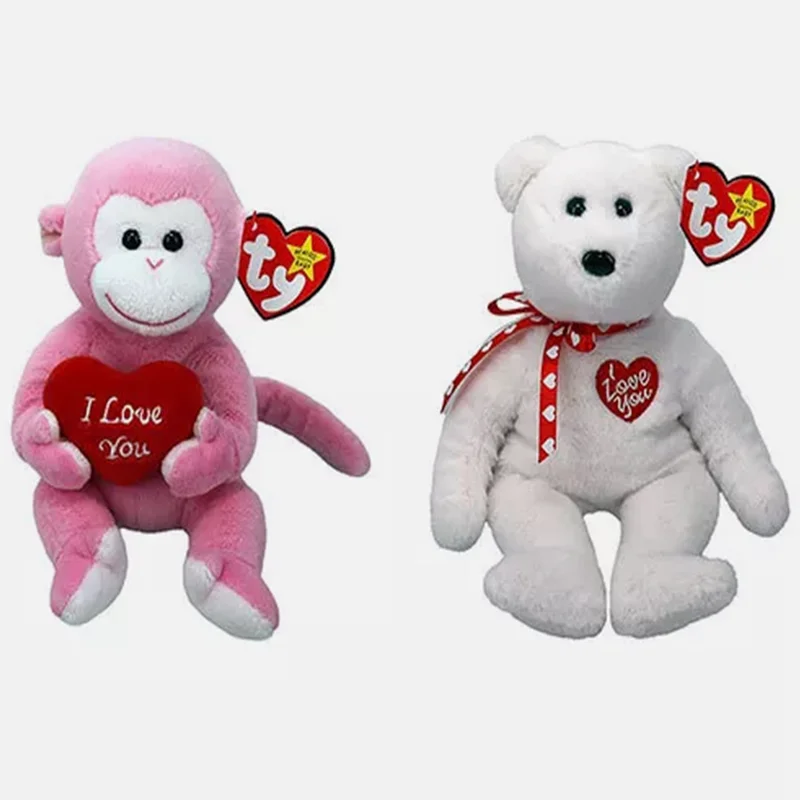 Ty Beanie Babies Baby Set Cherub & Scarlett Valentine 30. Ann Le 2024 6 