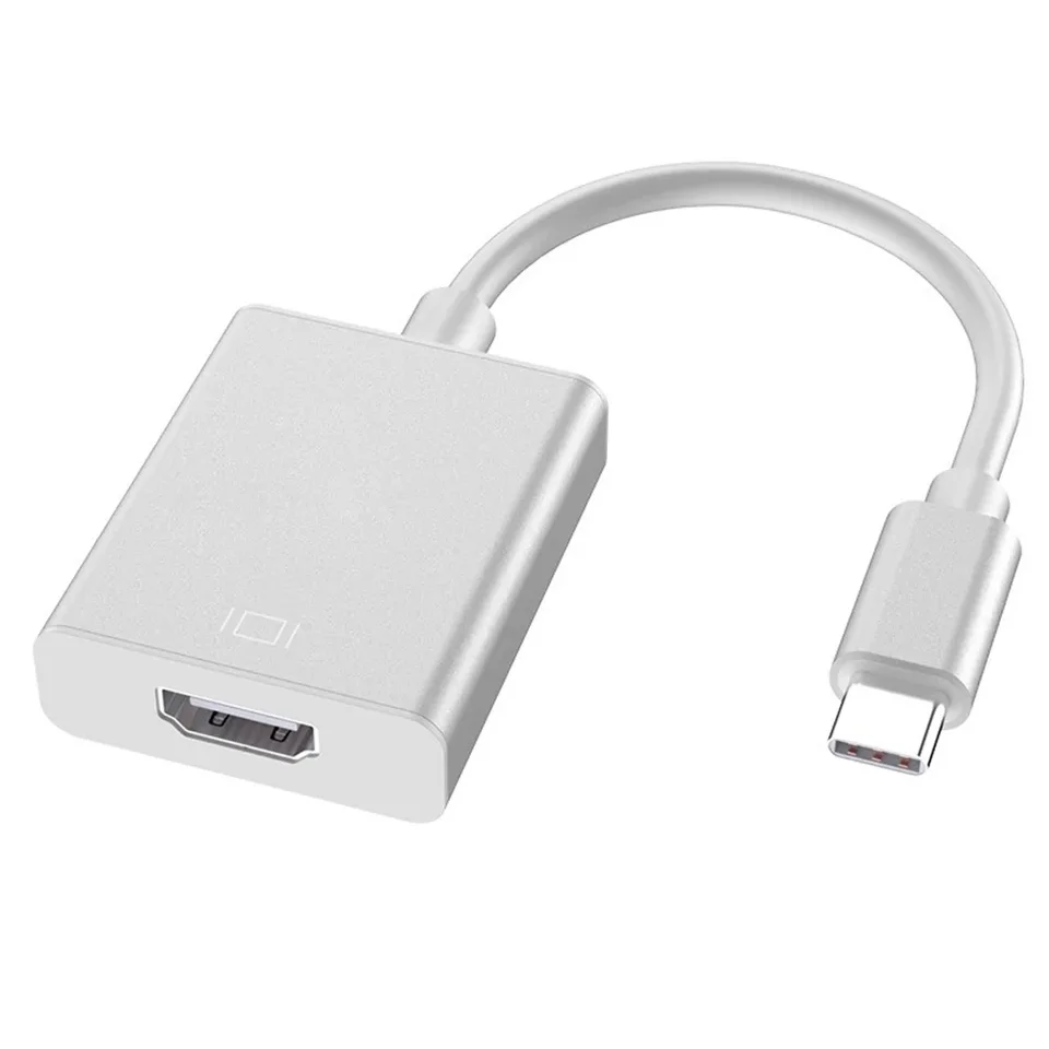 Typ C na HDMI kompatibilný kábel USB C Converter HD 4K USB 3.1 HDTV káblový adaptér pre Macbook Chromebook Samsung Xiaomi