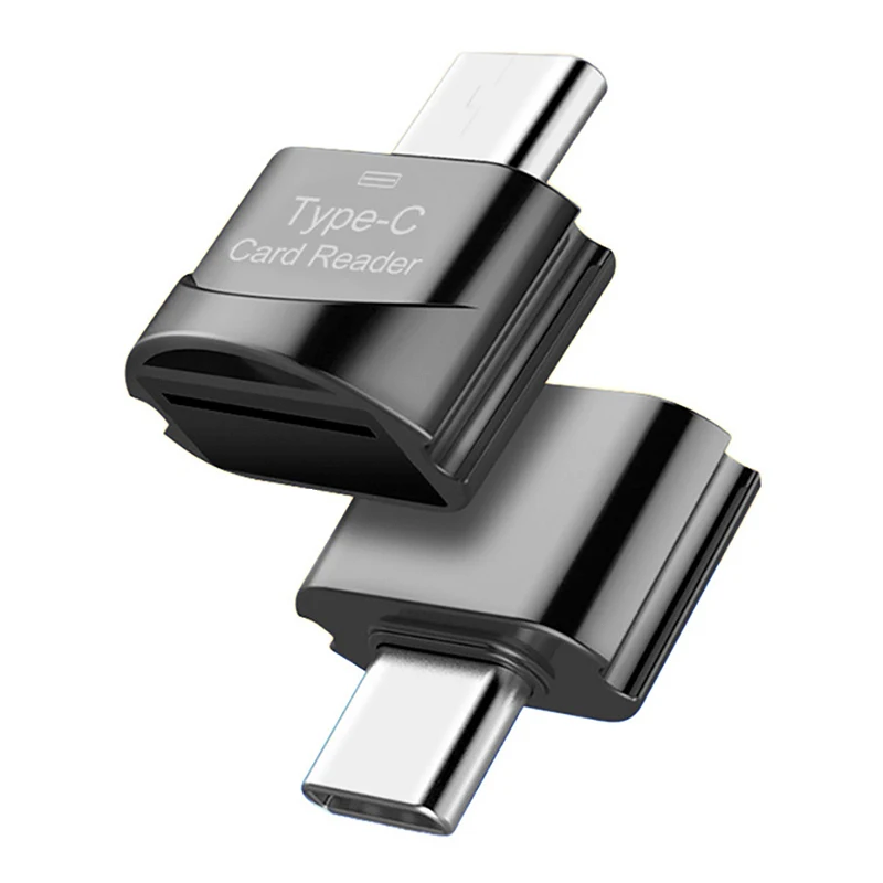 Typ C TY MICRO-SD TF Adapter CardReader Vysokorýchlostný USB C Card Reader Reader Smart Card Card Reader pre iPhone 15 Samsung PC Laptops