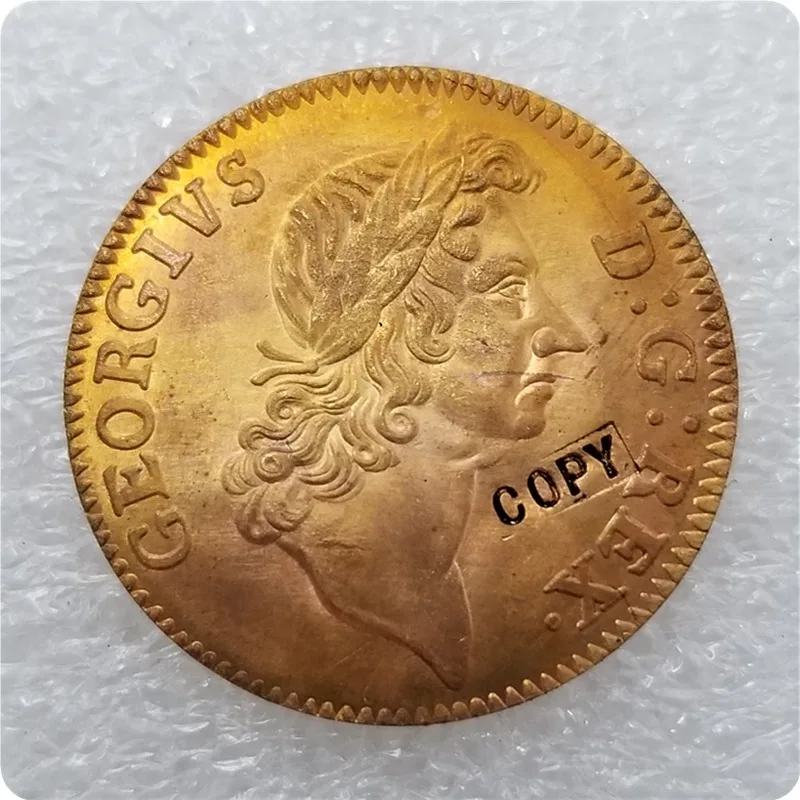 Typ č. 3: 1722 Copper Coin Copy Pamätné mince Copper Coin