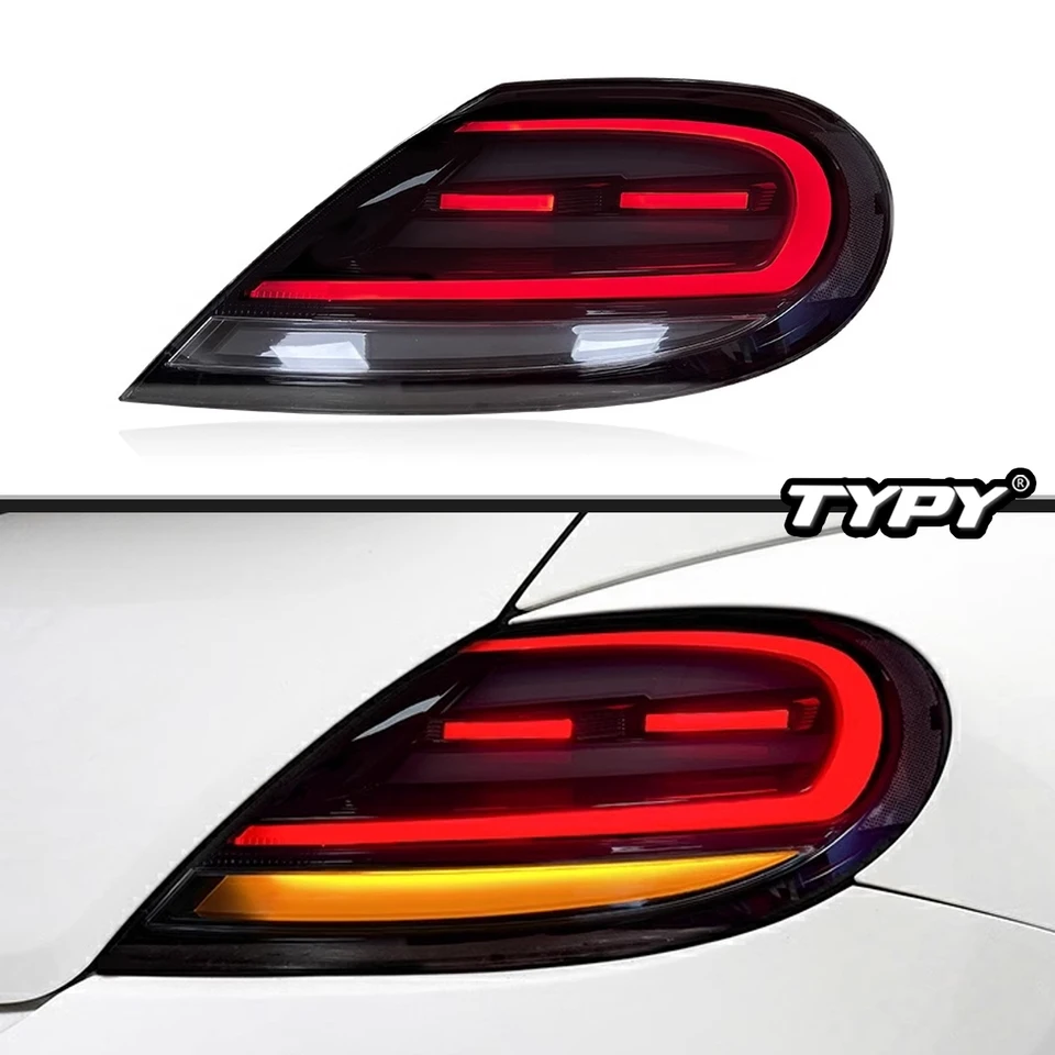 Typické príslušenstvo automobilu LED zadné lampa pre VW Beetle 2013-2021 Zostava zadných chvostových svetiel Začiatok dynamického svetla