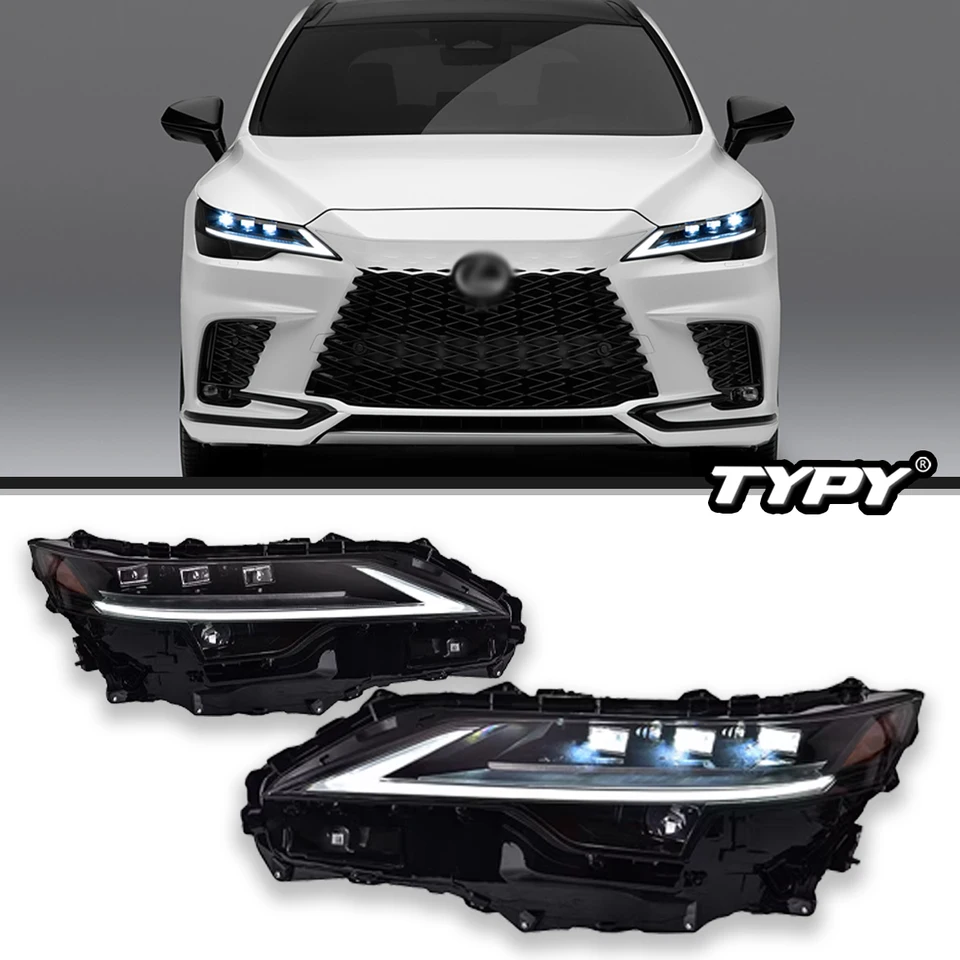 Typy autá svetlá pre Lexus RX350 2023-2024 Svetlomet LED dióda LED dióda LED žiarovka Denné svetlo Automobilové doplnky