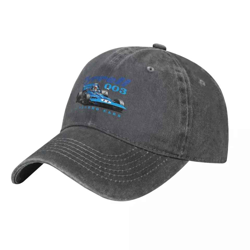 Tyrrell 003 Jackie Stewart F1 1971 Retro baseballová čiapka Luxusná značka Cosplay Men Caps Dámske