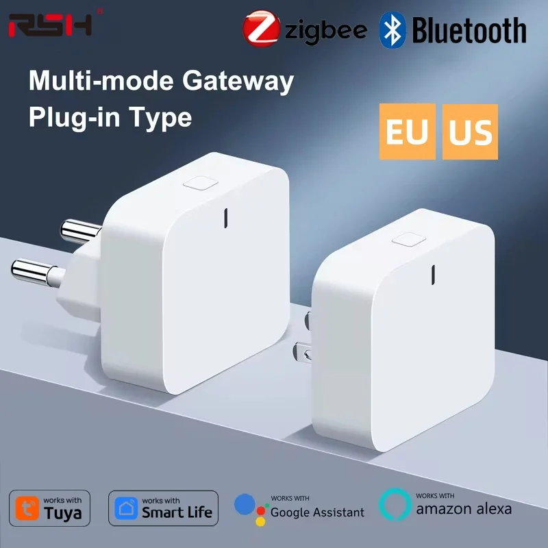 TYYA ZIGBEE GATEWAY HUB TYPE TYPE ZIGBEE/Bluetooth Multi-Mode Gateway Bridge pre inteligentnú domácu automatizáciu pracovať s Alexa Google