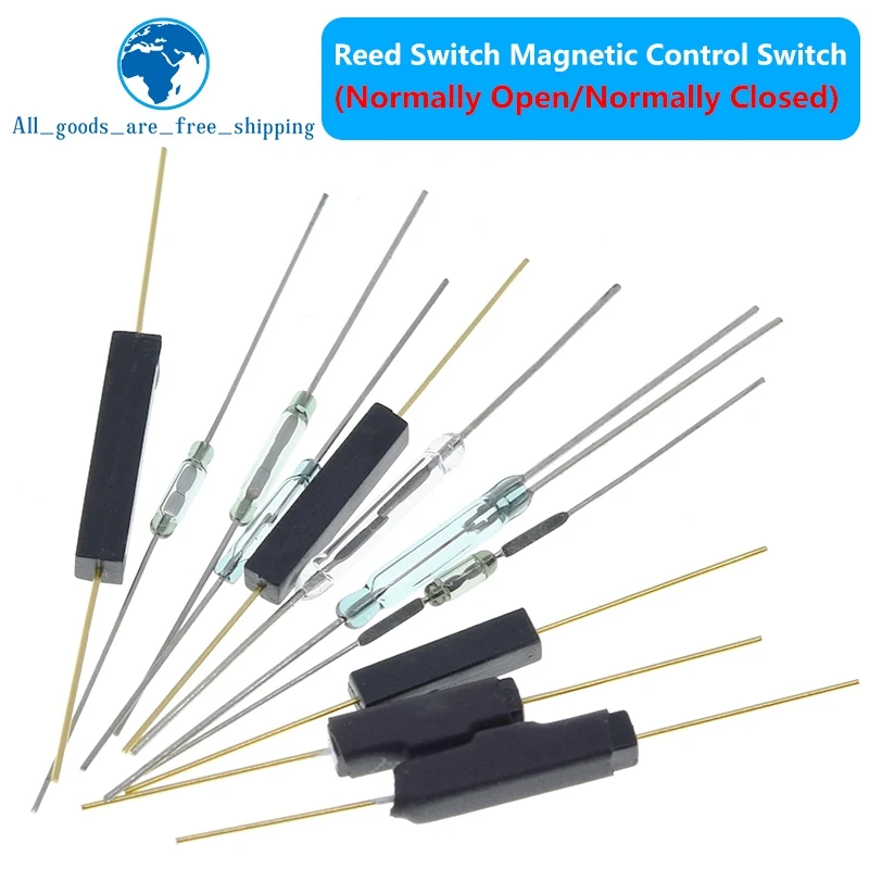 TZT 10ks N / O Reed Spínač Magnetický spínač Normálne otvorený / normálne uzavretý spínač indukcie snímača magnetického konverzie