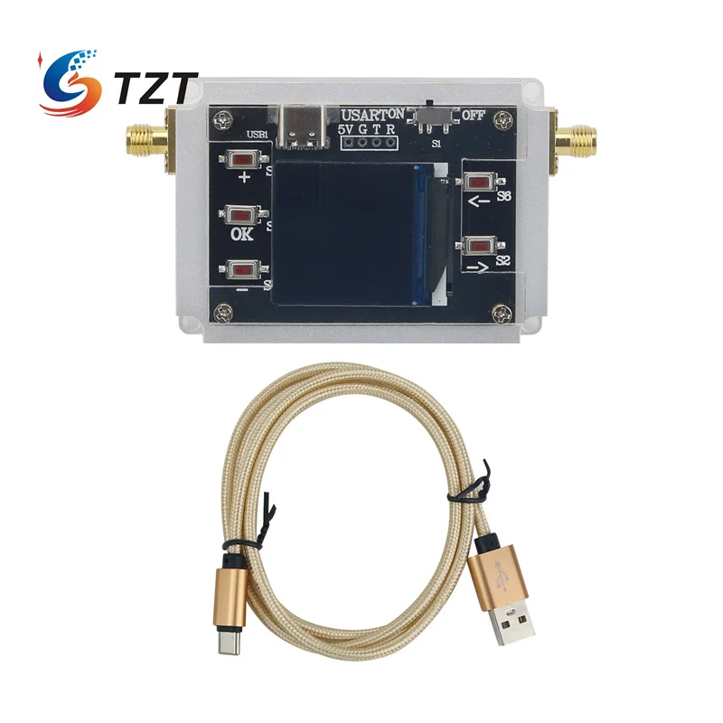 TZT DC-6GHZ 90DB Programovateľný modul Atenuator RF Atenuator Krok 0,25DB 1,3 