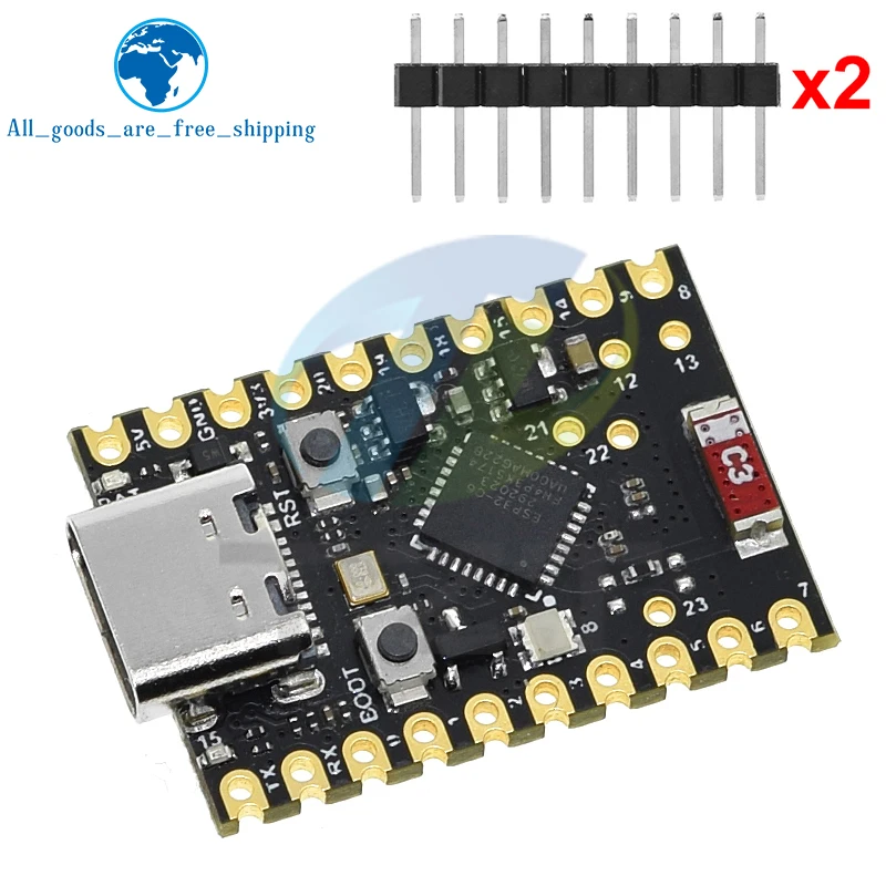 TZT ESP32-C6 Supermini Modul MicroController Programming Learning Controller Core Board
