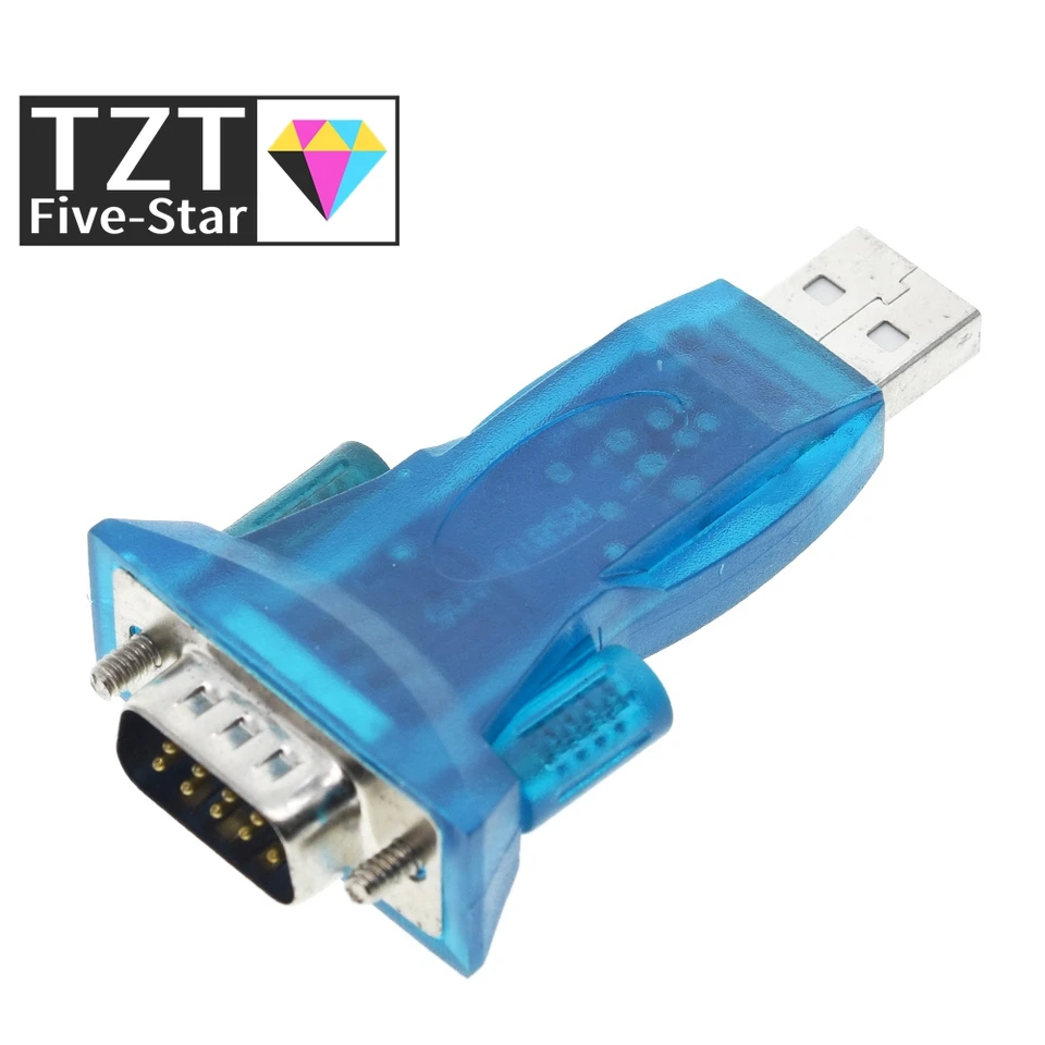 TZT HL-340 USB až RS232 COM Port Serial PDA 9 PIN DB9 Adaptér podporuje Windows7-64