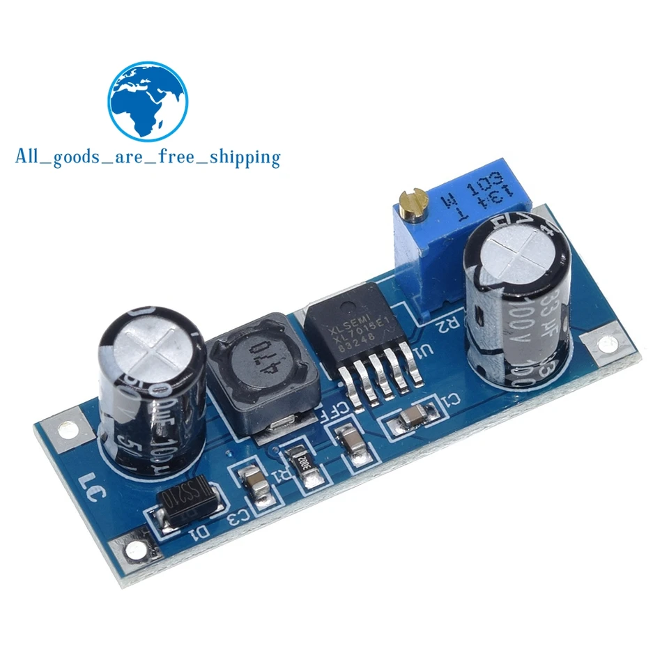 TZT XL7015 DC-DC DC prevodník Step-Down Modul 5V-80V Širokopásmový vstup 7005A LM2596