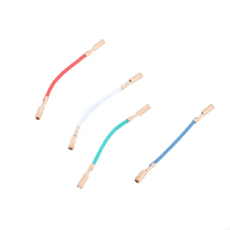 U 75b 4ks/balenie Tonearm Wire Set, pripojovací kábel s hrebeňovým káblom pre ľahké pripojenie na kazetu