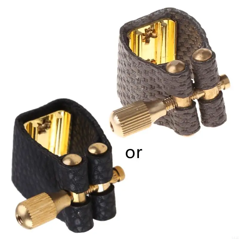 U1JC 1pc alt sax ligatures upevňovača odolný pre saxofónový gumový náustok doplnkov