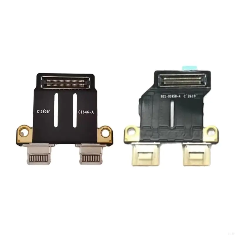 U2JE Výmena napájacieho portu USB C Connector USB C nabíjanie nabíjacích portov napájací adaptér pre notebook A1706/A1932