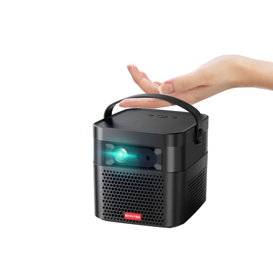 U70Pro Nové vydanie DLP Projector 4K 3D Mini prenosný inteligentný Android Proyect pre kancelárske stretnutie vstavané batérie vstavané Beamer