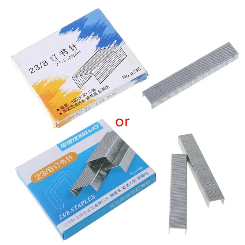 U75A 1 000 pcs/box ťažký kov 23/8 kovu pre svorky pre zariadenia zo zošívacích škôl