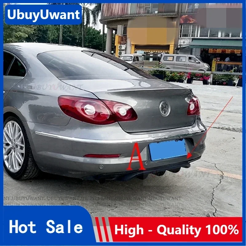 Ubuyuwant CAR CAR AURNA NÁKLADOVÝ DIVFUSER SPOILER PRE VOLKSWAGEN VW PASSAT CC 2009 2010 2012 2012