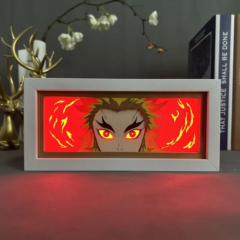 Uchiha obito papierová rezbárka 3D anime lampa LED svetelná skrinka Sasuke Gaara akčná figúrka dekorácie lampa lampa Britoday darček