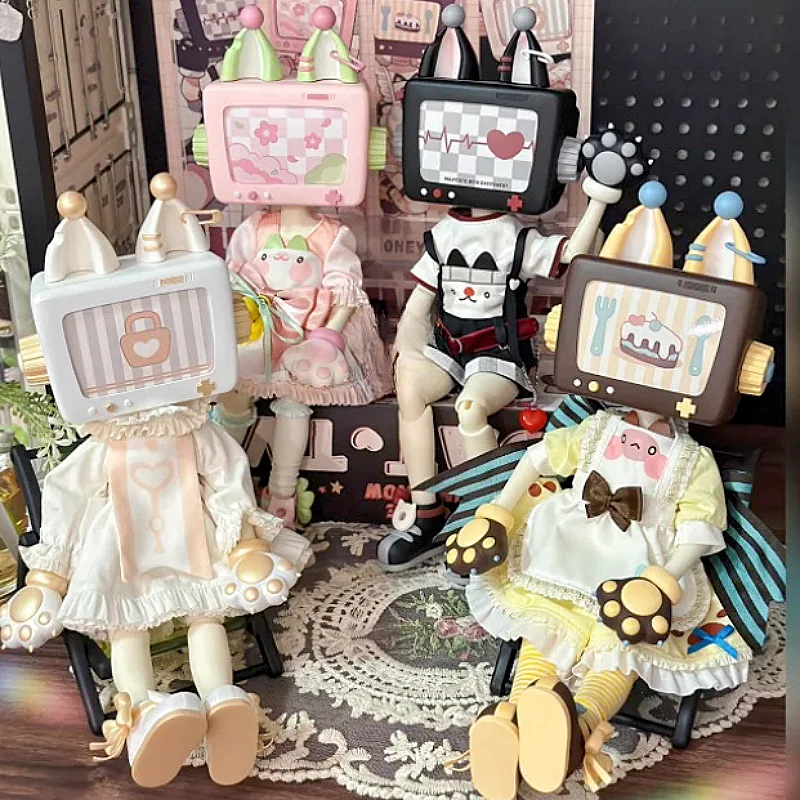 Ufdoll BJD Blind Box XAUTUNA TV Series Pohyblivá anime periférna postava Obmedzená dekorácia dekorácie figurínové modely hračky Garážové súpravy
