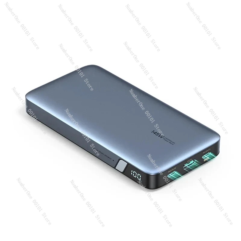 Ugreen 145W Power Bank 25000MAH Prenosná nabíjačka USB C 3-port PD3.0 Digitálny displej batérie 65 W rýchle nabíjanie