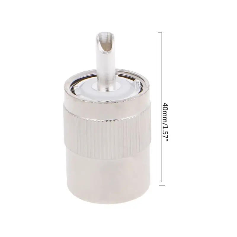 UHF samec PL259 Plug Solder RG8 RG213 LMR400 7D-FB Káblové konektor