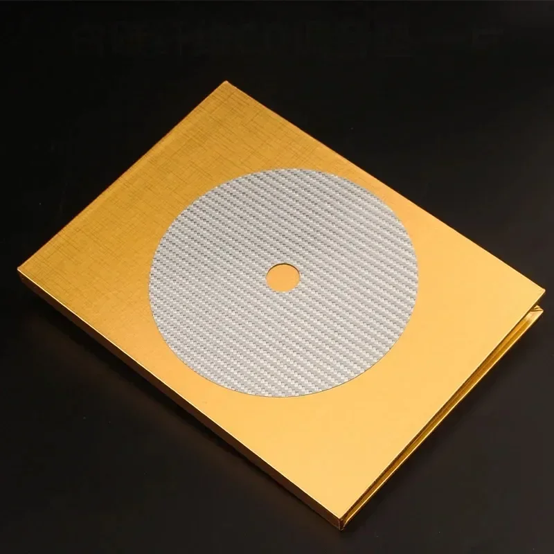 Uhlíkové vlákno CD DVD DVD Tape Disc Mat Rat ladenie podložky Hifi Audio Omortova stroj proti šokom tlmič Vibrácie tlmiča